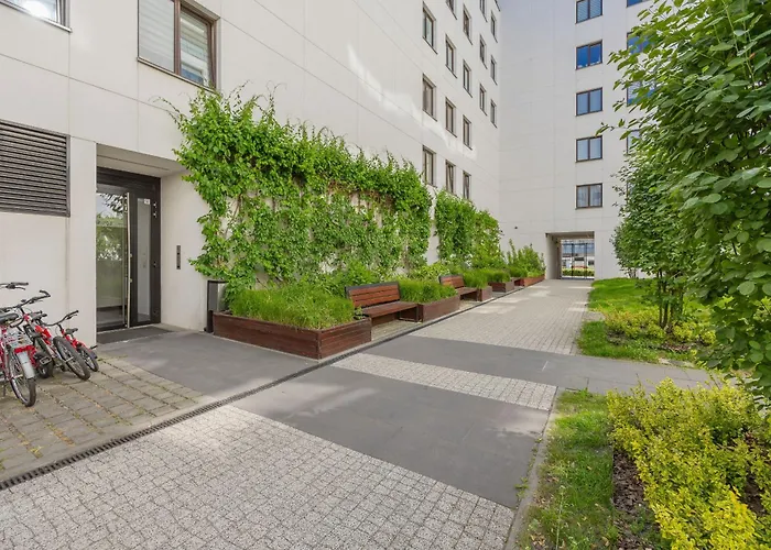 Daire Nowoczesny Z Parkingiem Mokotow By Renters